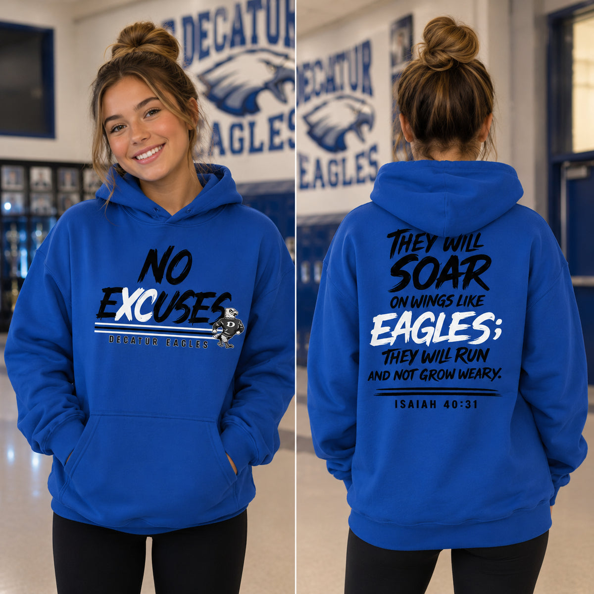 No eXCuses Hoodie – view 2