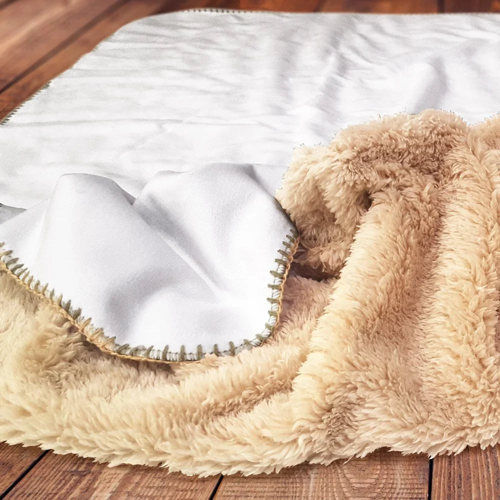 Eagles Logo Sherpa Blanket