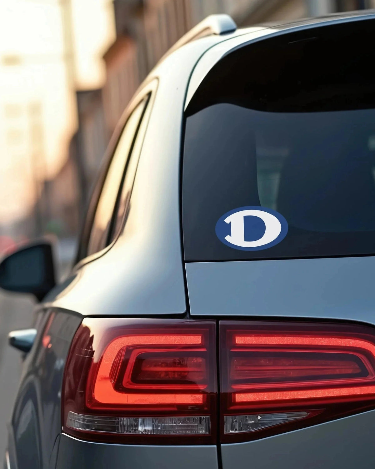 Decatur D Logo Car Decal