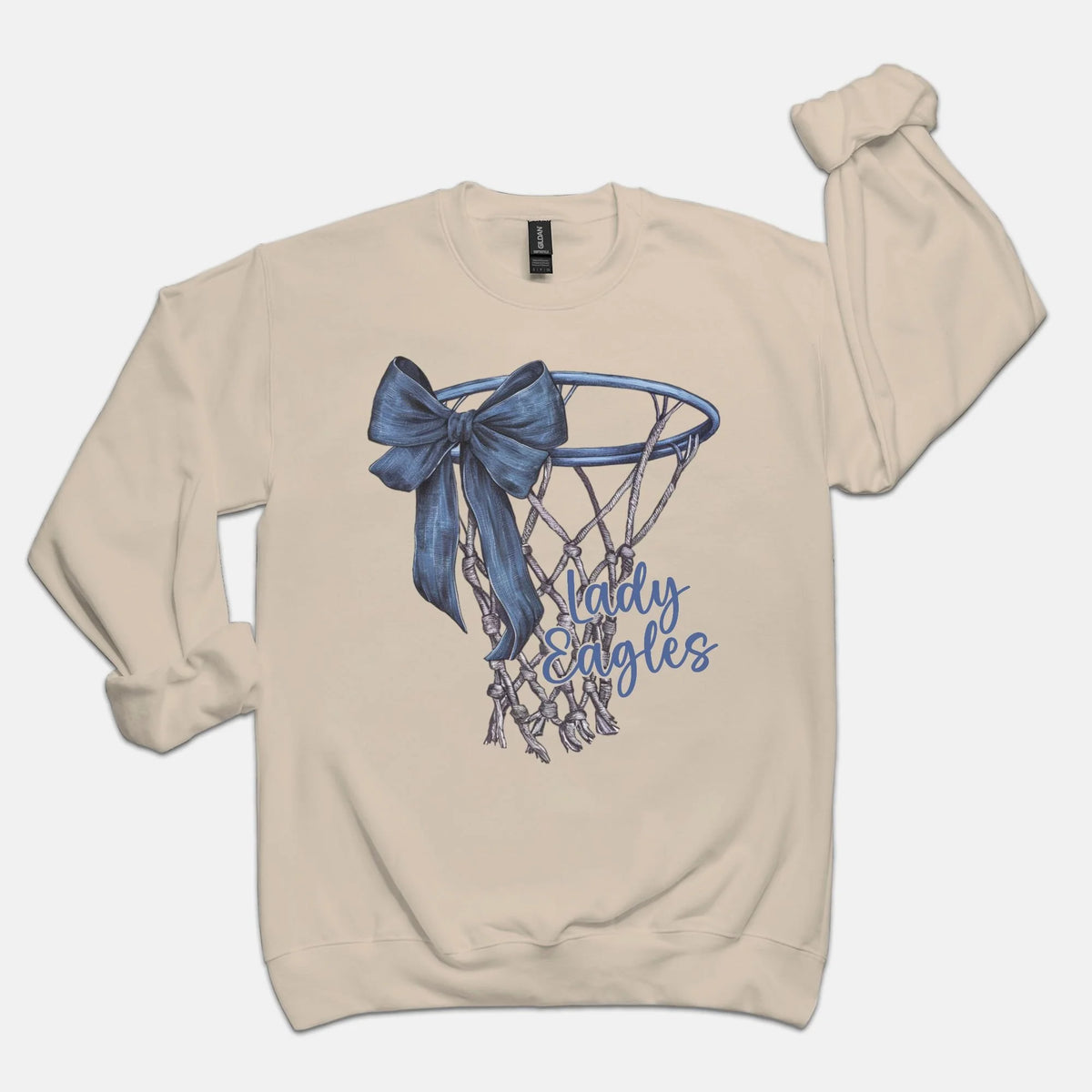 Lady Eagles Bow Crew Neck Sweatshirt
