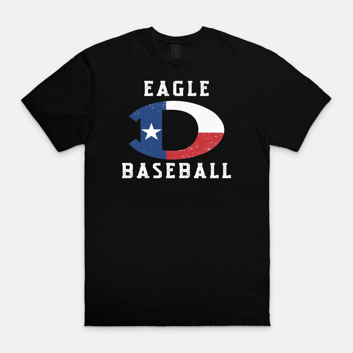 Decatur Eagle Texas Flag T-Shirt - Gildan – view 2