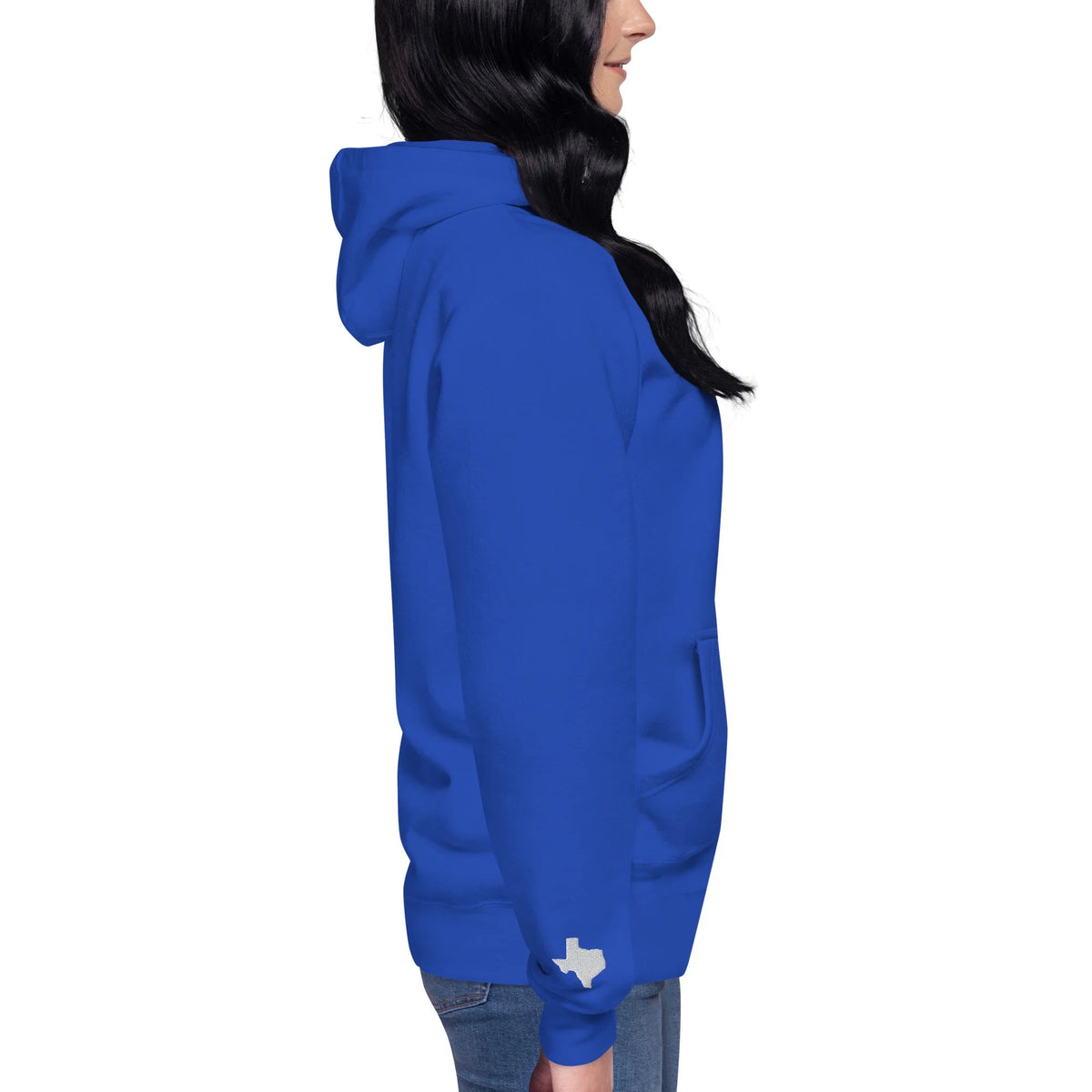 Embroidered D Baseball Hoodie- Cotton Heritage