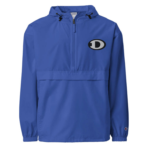 D Champion Packable Jacket-Embroidered Logo