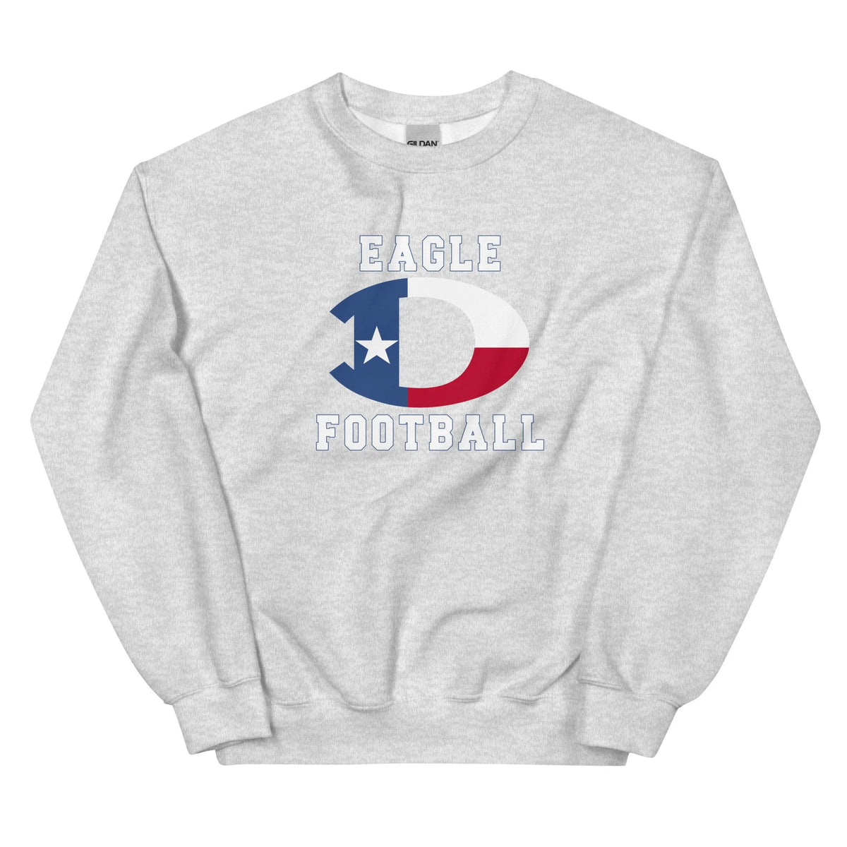 Decatur Eagle Football Crew Neck Sweat Shirt - Gildan