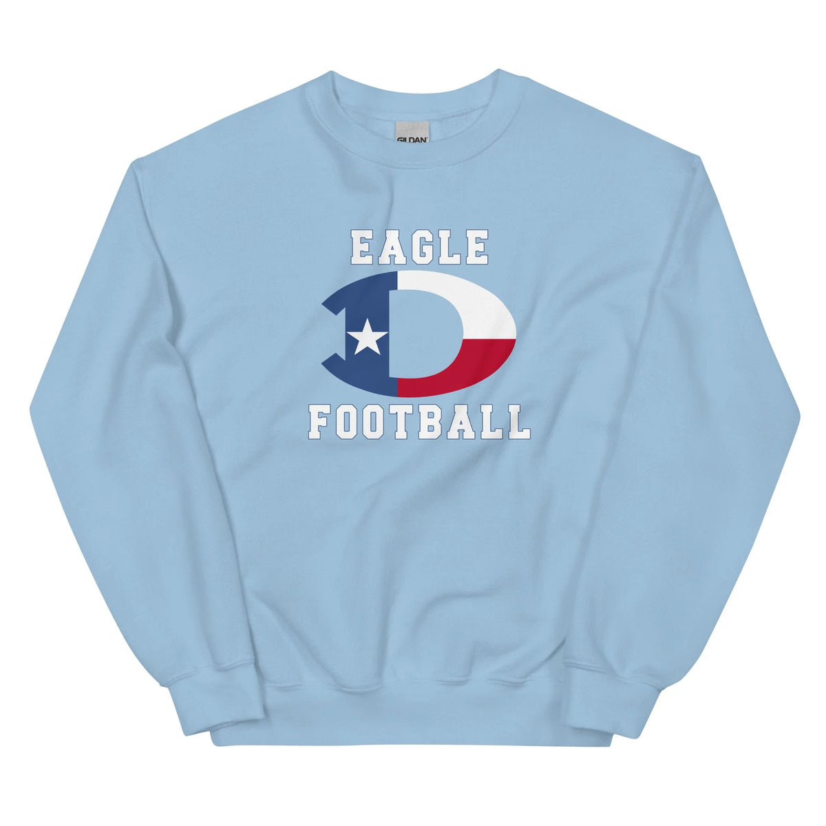 Decatur Eagle Football Crew Neck Sweat Shirt - Gildan – view 4