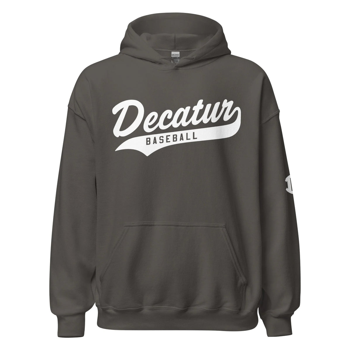 Decatur Baseball Hoodie- Gildan