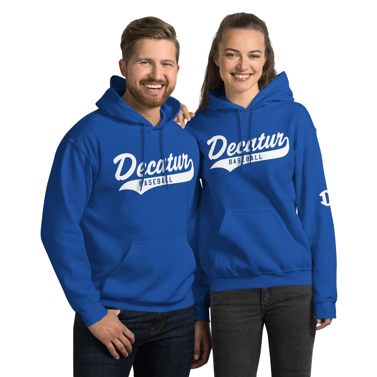 Decatur Baseball Hoodie- Gildan – view 7
