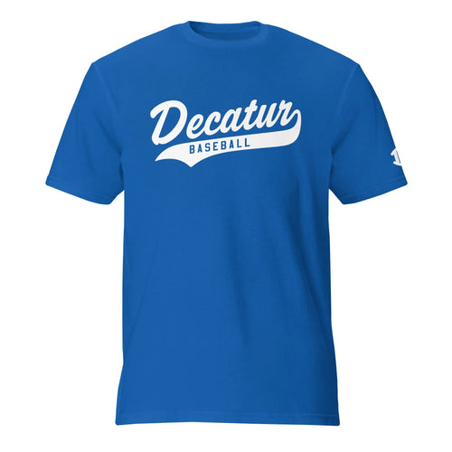 Decatur Baseball T-Shirt-Royal Blue